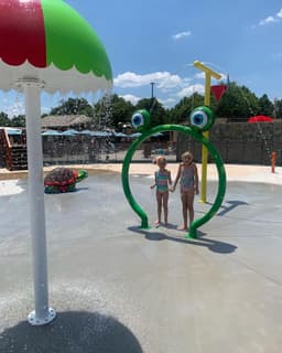 Resort pool view