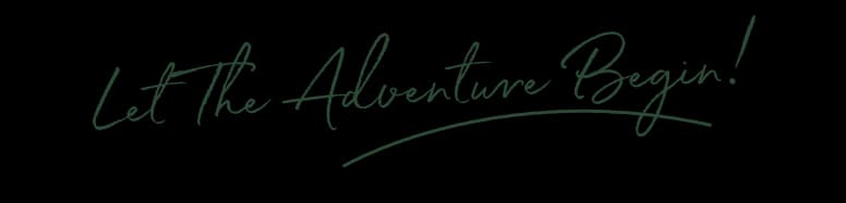 Let The Adventure Begin
