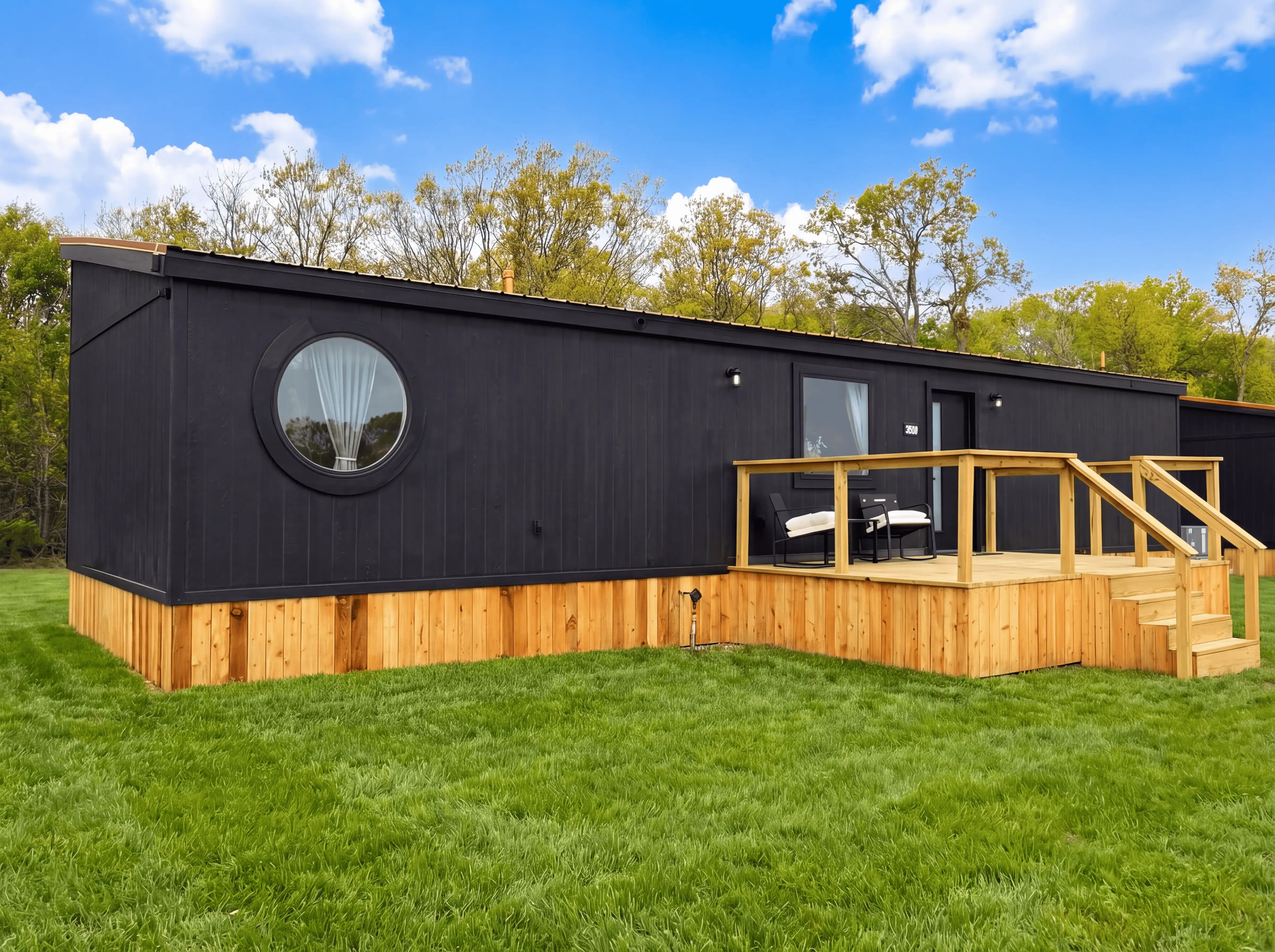 Family cabin exterior
