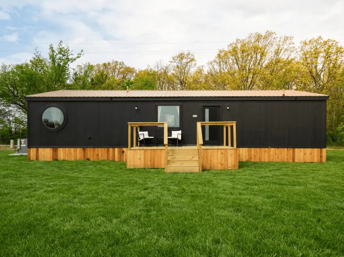 Family cabin exterior